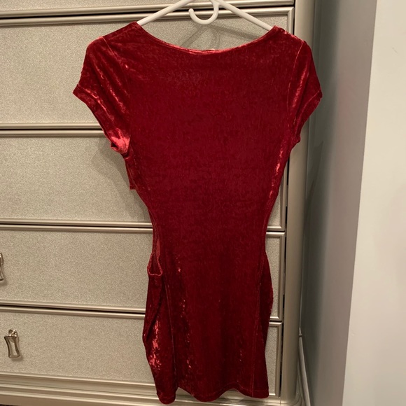 Somedays Lovin’ Velvet Cutout Dress - Picture 6 of 12